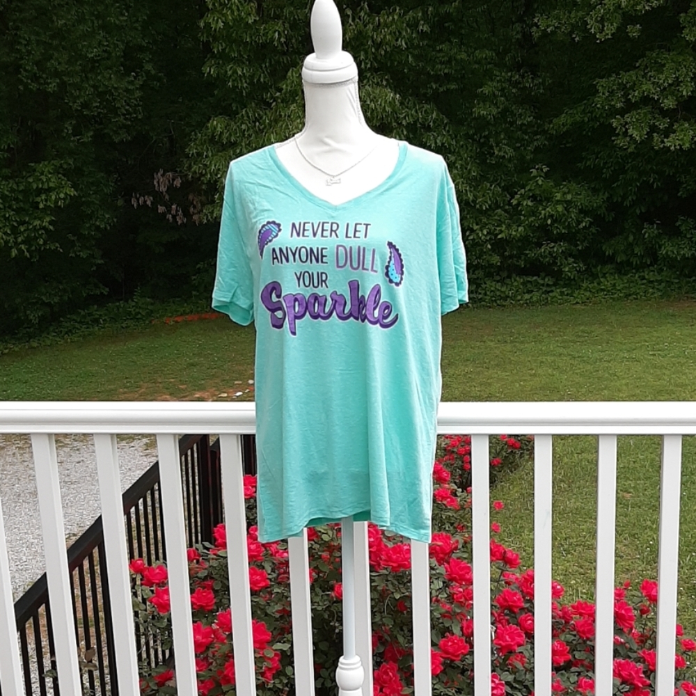 Any3 for$25 🆕️Glittered "Never dull my Sparkle" ❤ E3 - Picture 7 of 7